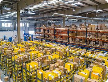 E-commerce warehouse